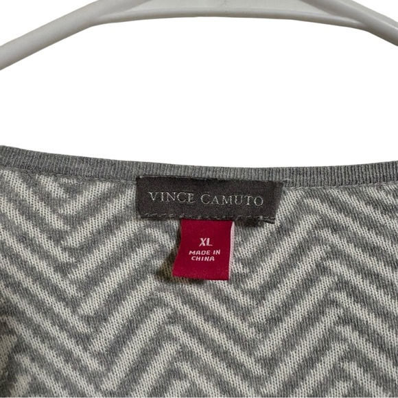 Vince Camuto Herringbone Open Front Cardigan Size: XL - Picture 6 of 8